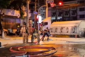 Facianın eşiğinden dönüldü... Tanker kazası yürekleri ağıza getirdi!